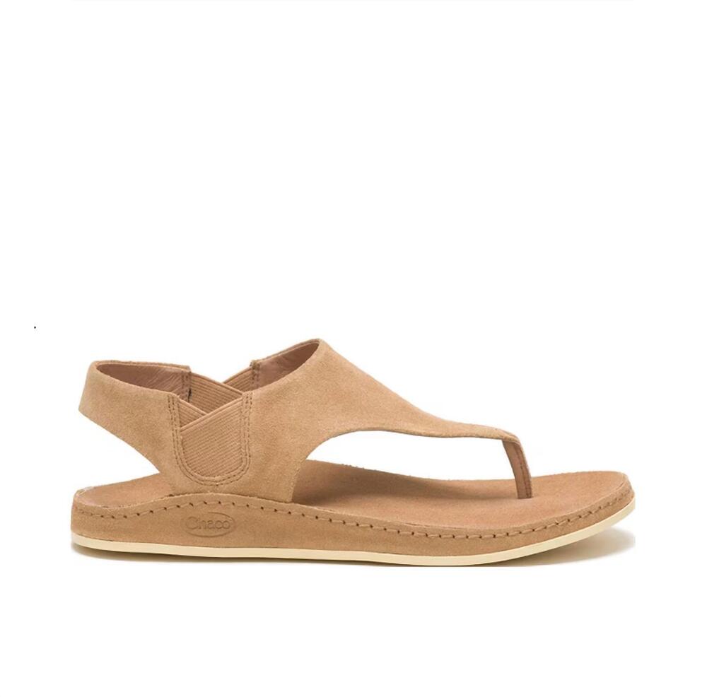 NEW CHACO women's wayfarer post sandal - medium width in doe
